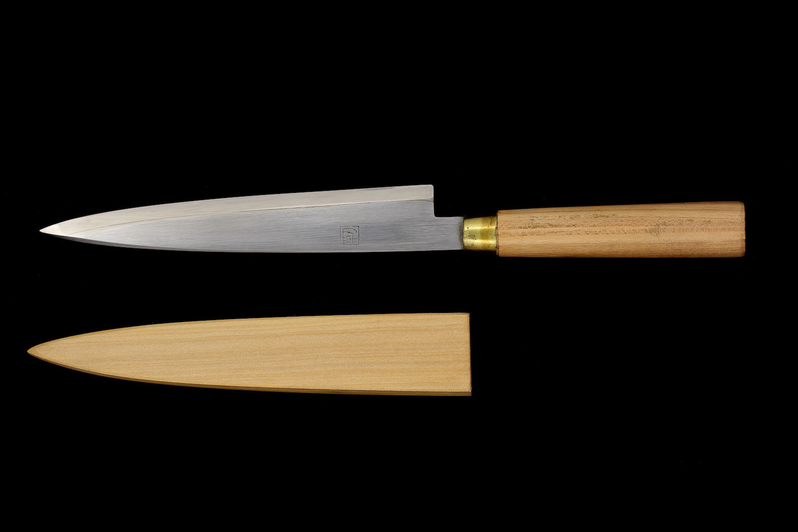 Jin 235mm High Speed Steel Mioroshi Deba with Saya MD-22