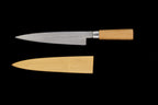Jin 210mm High Speed Steel Mioroshi Deba with Saya MD-23