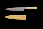 Jin 210mm High Speed Steel Mioroshi Deba with Saya MD-26