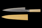 Jin 210mm High Speed Steel Mioroshi Deba with Saya MD-07