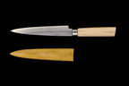 Jin 210mm High Speed Steel Mioroshi Deba with Saya P-10