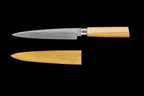 Jin 210mm High Speed Steel Mioroshi Deba with Saya P-10