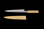Jin 210mm High Speed Steel Ko-Yanagiba with Saya P-12