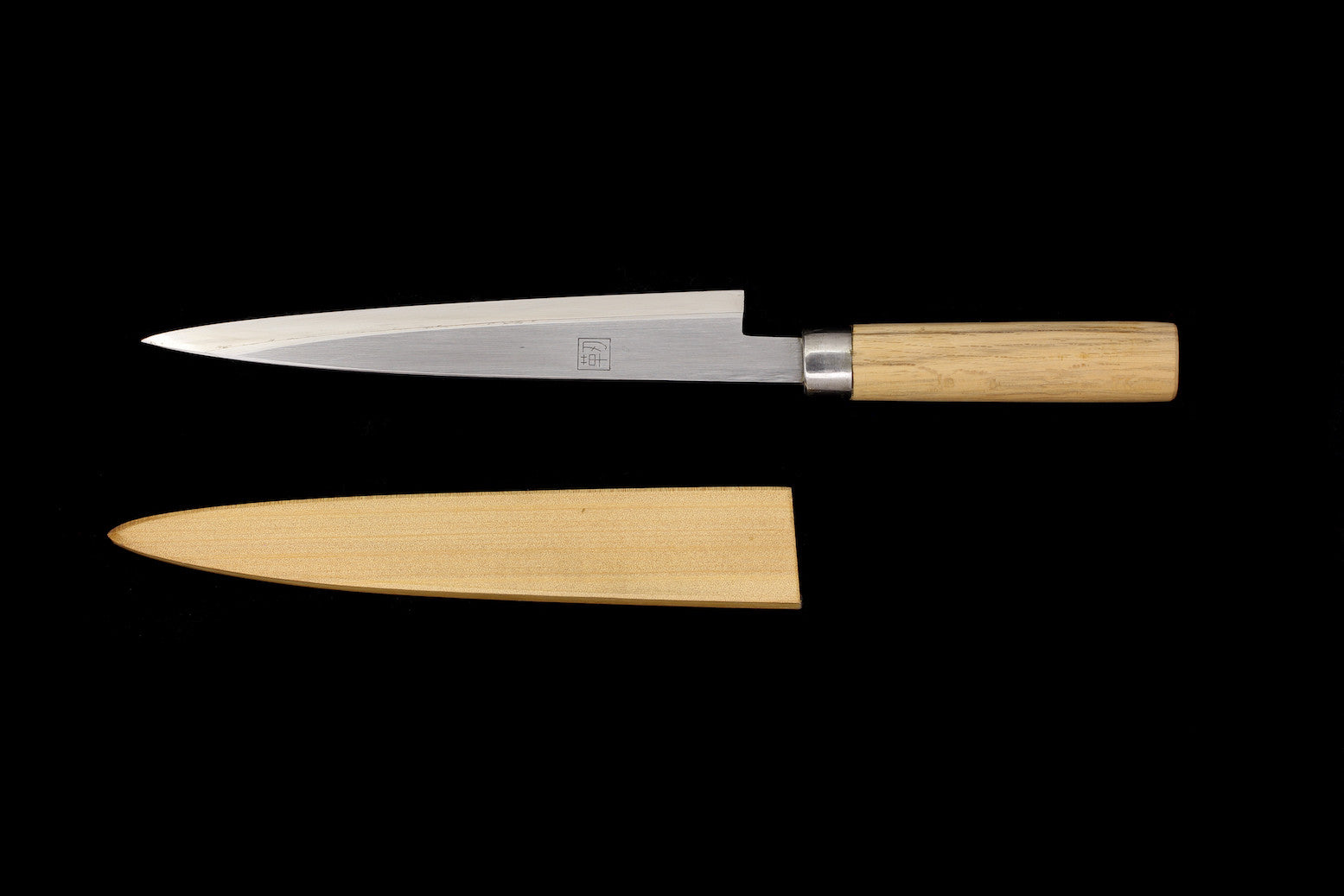 Jin 210mm High Speed Steel Ko-Yanagiba with Saya P-12