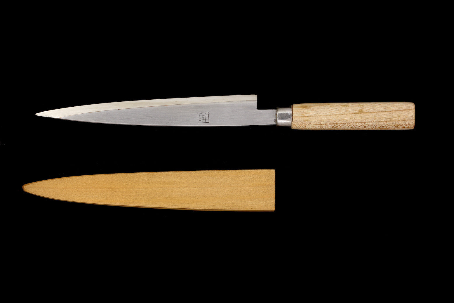 Jin 225mm High Speed Steel Ko-Yanagiba with Saya P-14