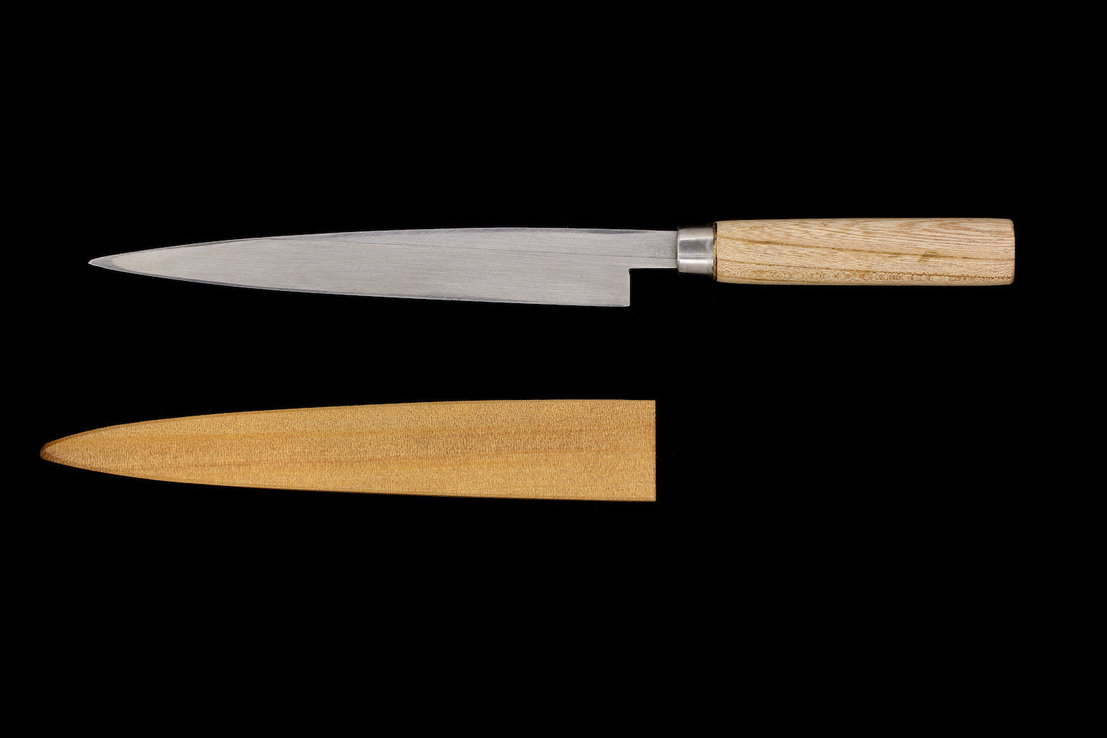 Jin 225mm High Speed Steel Ko-Yanagiba with Saya P-14