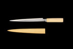 Jin 210mm High Speed Steel Ko-Yanagiba with Saya P-15