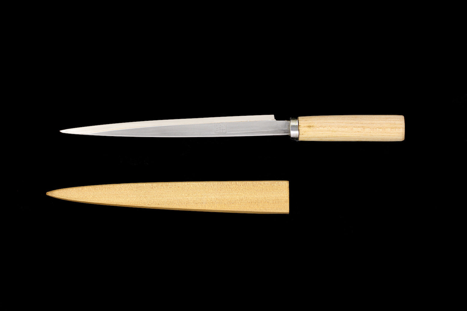 Jin 210mm High Speed Steel Ko-Yanagiba with Saya P-15