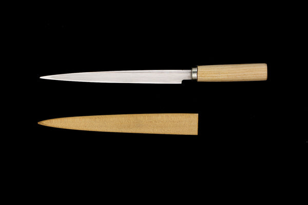 Jin 210mm High Speed Steel Ko-Yanagiba with Saya P-15