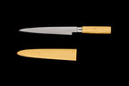 Jin 190mm High Speed Steel Ko-Yanagiba with Saya P-02