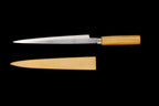 Jin 220mm High Speed Steel Ko-Yanagiba with Saya P-23