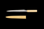 Jin 190mm High Speed Steel Ko-Yanagiba with Saya P-24