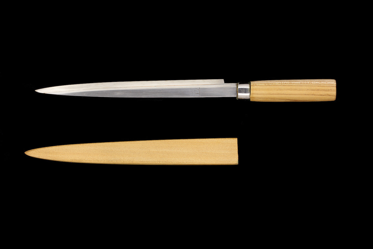 Jin 230mm High Speed Steel Ko-Yanagiba with Saya P-25