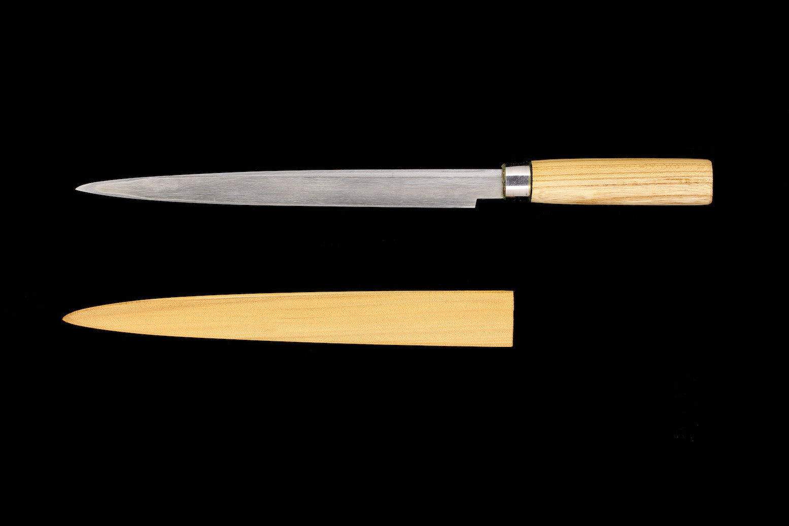Jin 230mm High Speed Steel Ko-Yanagiba with Saya P-25