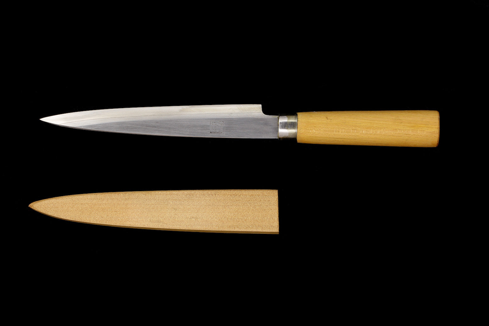 Jin 210mm High Speed Steel Mioroshi Deba with Saya P-26