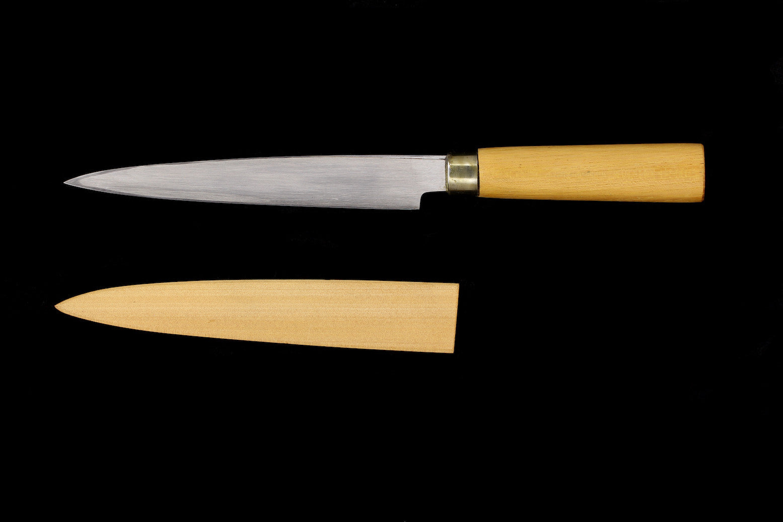 Jin 210mm High Speed Steel Mioroshi Deba with Saya P-26