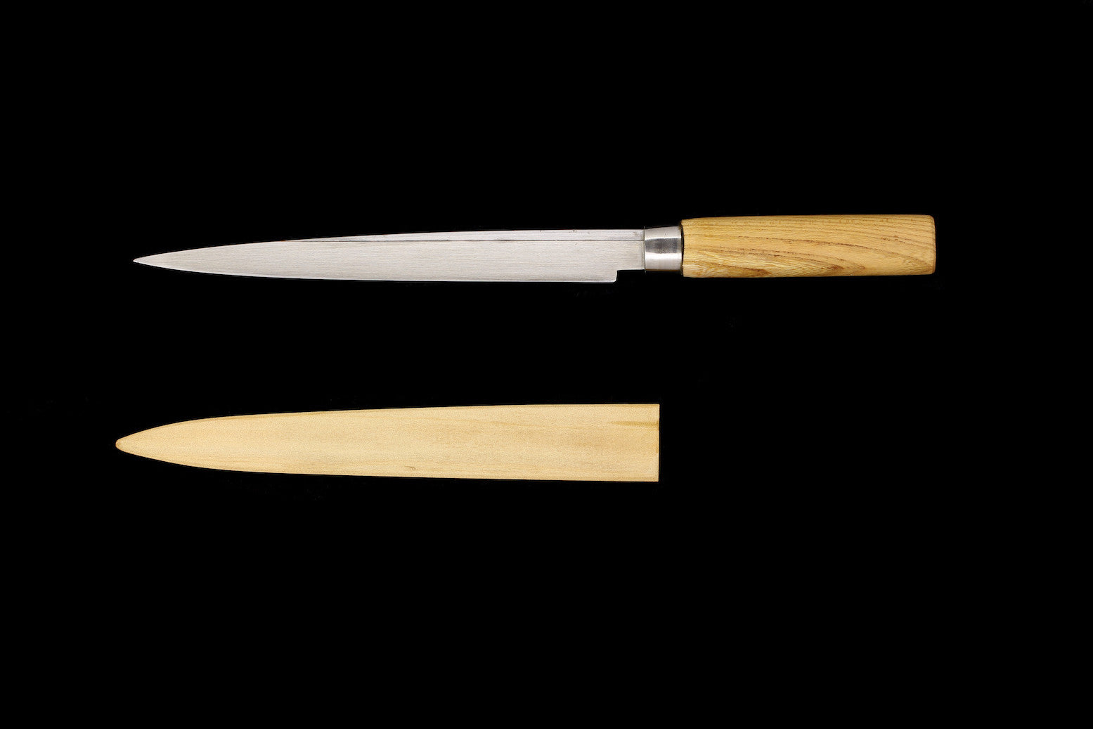 Jin 205mm High Speed Steel Ko-Yanagiba with Saya P-27