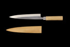 Jin 205mm High Speed Steel Ko-Yanagiba with Saya P-28