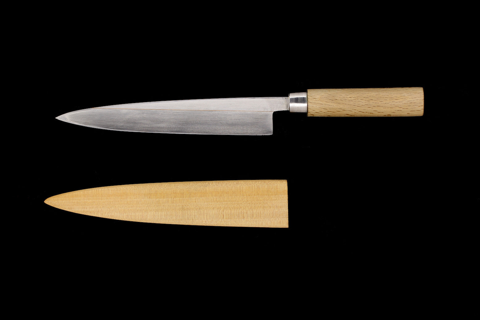 Jin 205mm High Speed Steel Ko-Yanagiba with Saya P-28