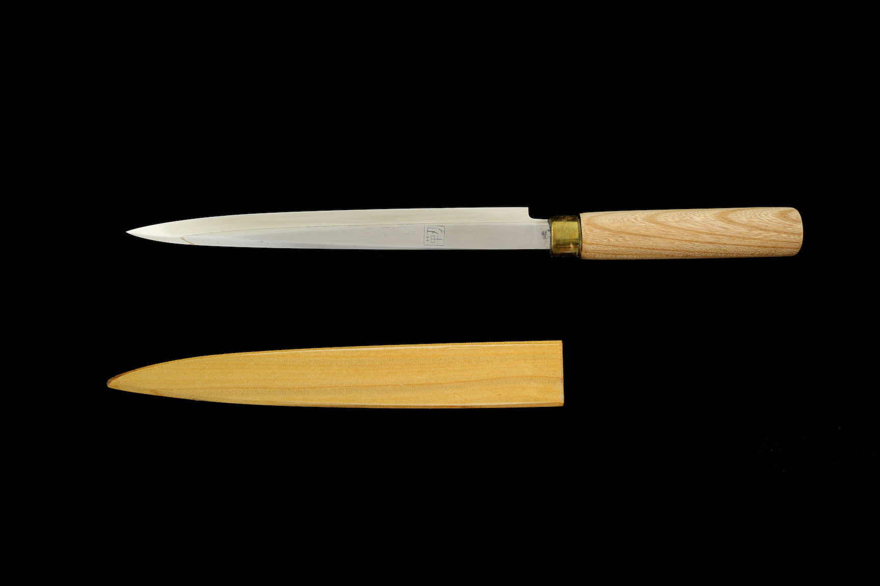 Jin 220mm High Speed Steel Ko-Yanagiba with Saya P-36