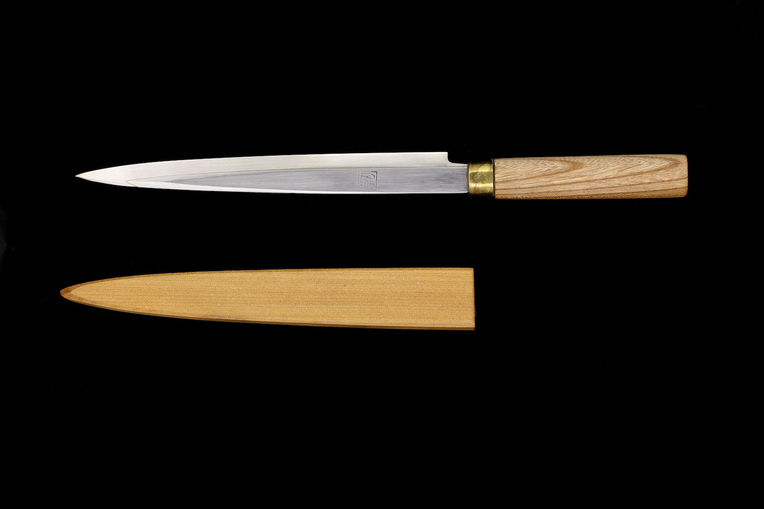 Jin 225mm High Speed Steel Ko-Yanagiba with Saya P-04