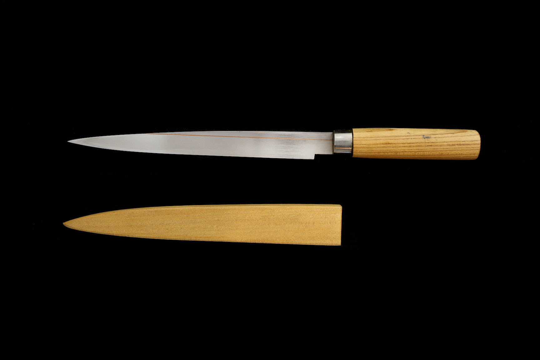 Jin 210mm High Speed Steel Ko-Yanagiba with Saya P-43