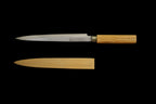Jin 215mm High Speed Steel Ko-Yanagiba with Saya P-44