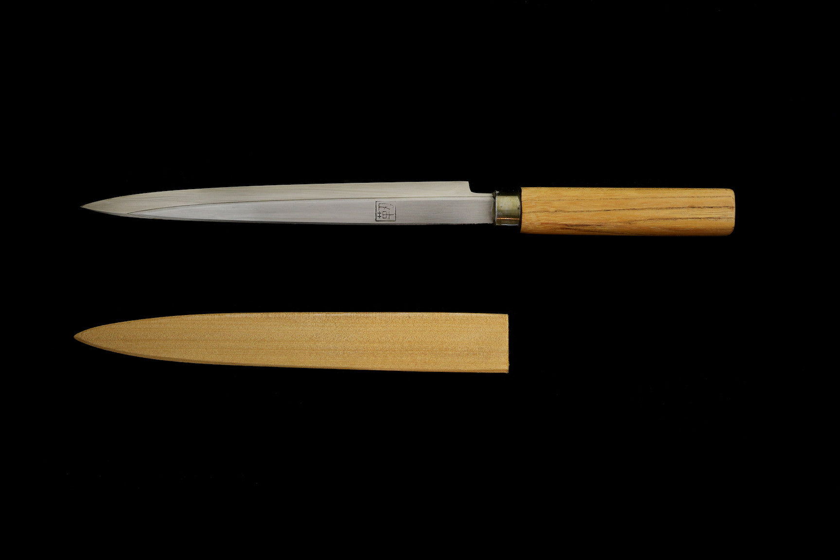 Jin 215mm High Speed Steel Ko-Yanagiba with Saya P-44