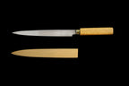 Jin 215mm High Speed Steel Ko-Yanagiba with Saya P-44