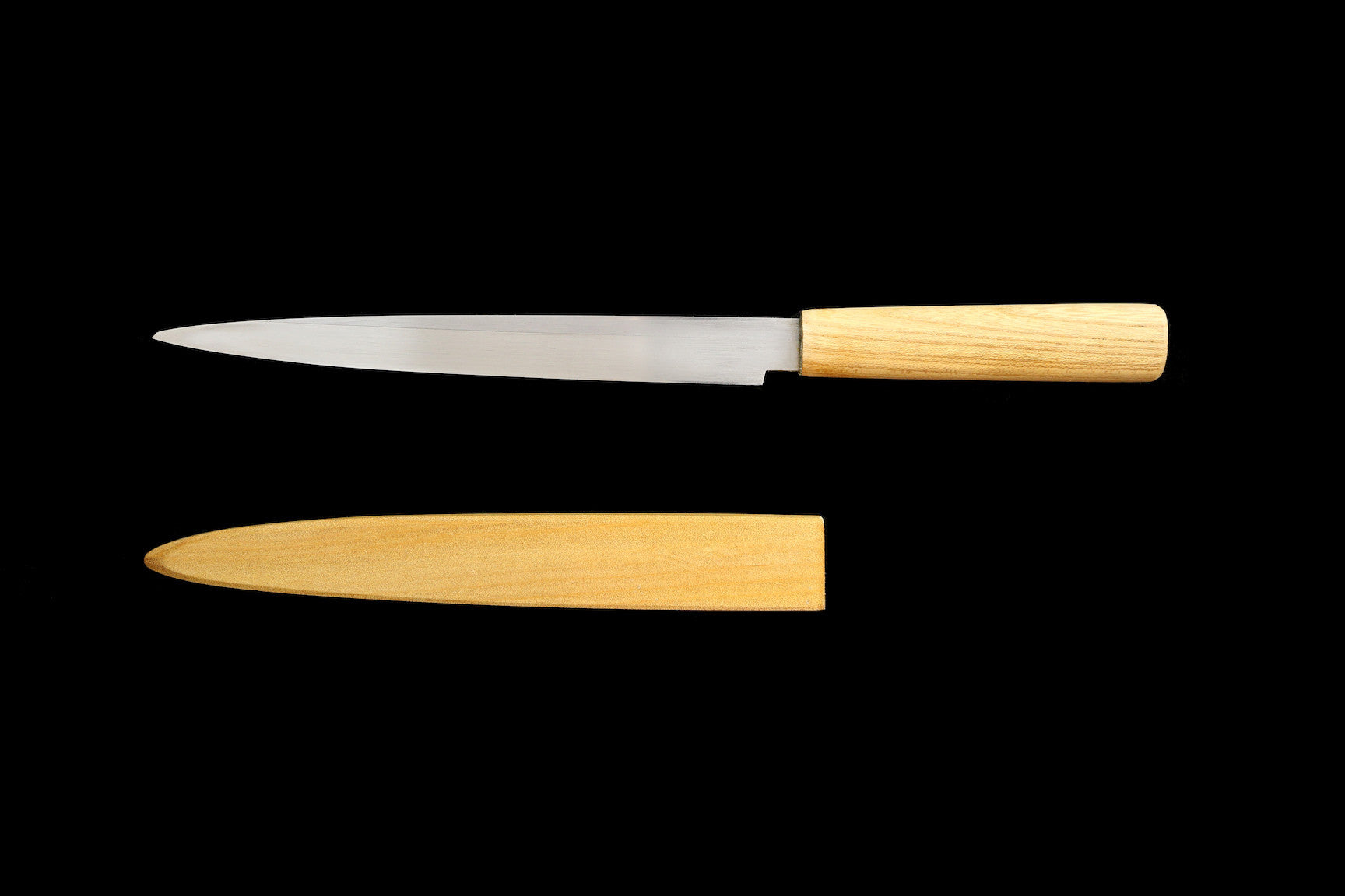 Jin 210mm High Speed Steel Ko-Yanagiba with Saya P-46
