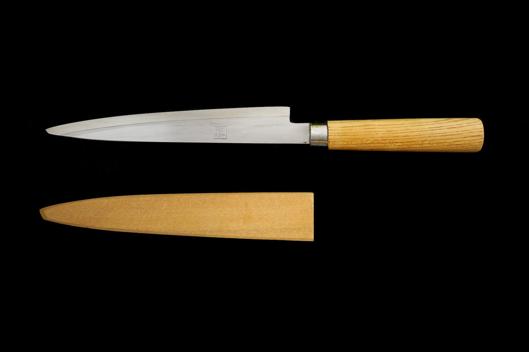 Jin 215mm High Speed Steel Ko-Yanagiba with Saya P-47
