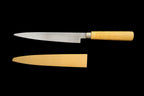 Jin 215mm High Speed Steel Ko-Yanagiba with Saya P-47