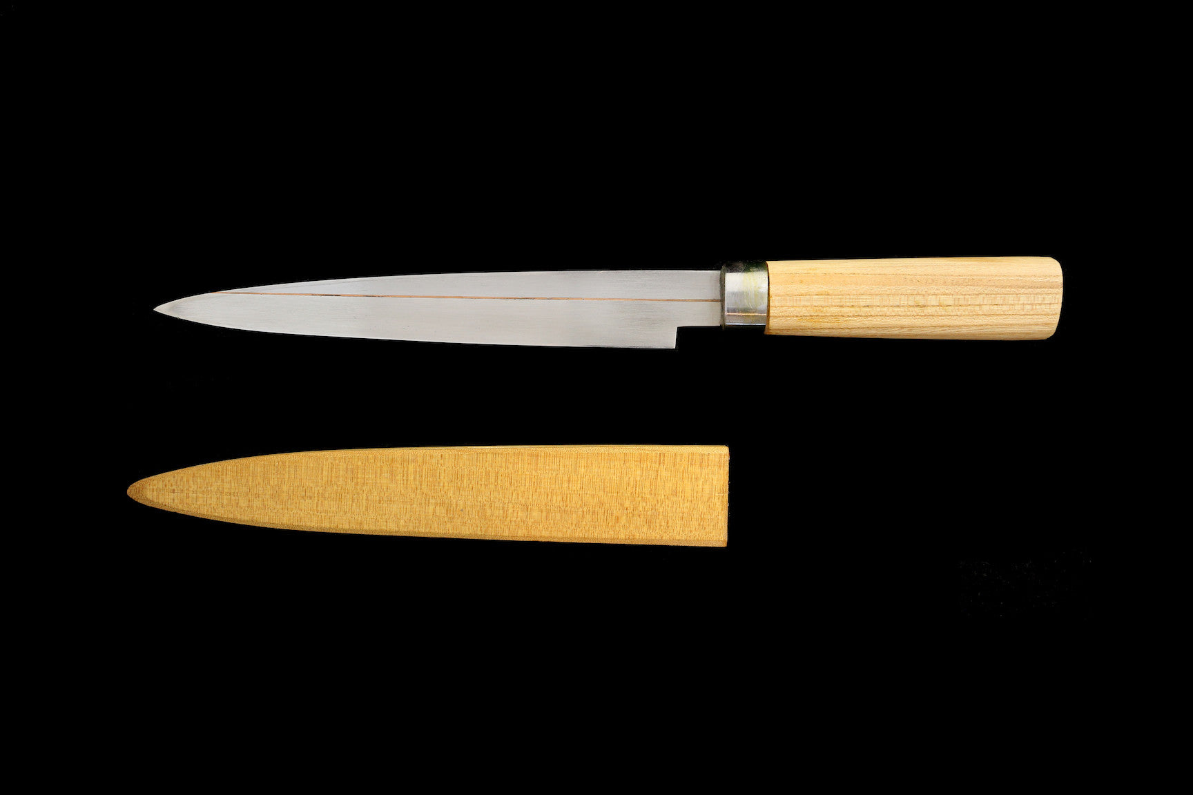 Jin 210mm High Speed Steel Ko-Yanagiba with Saya P-49