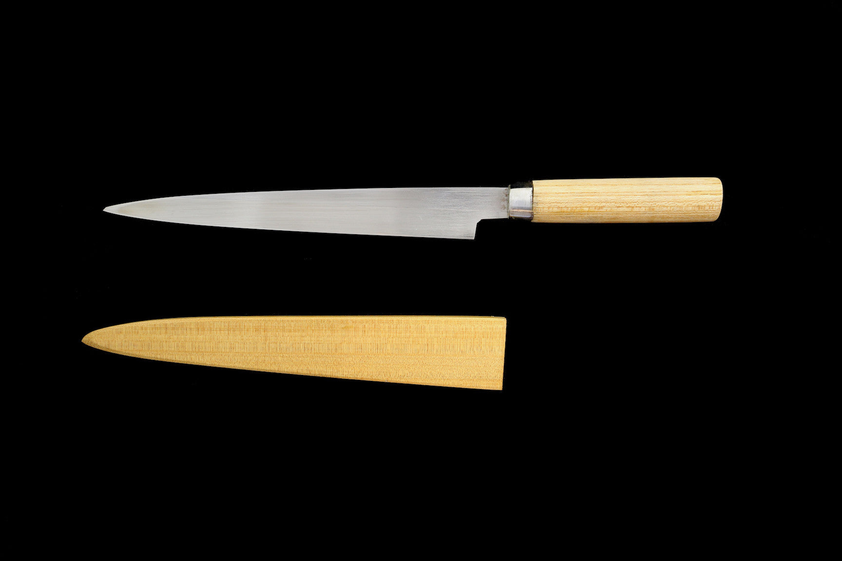 Jin 205mm High Speed Steel Ko-Yanagiba with Saya P-50