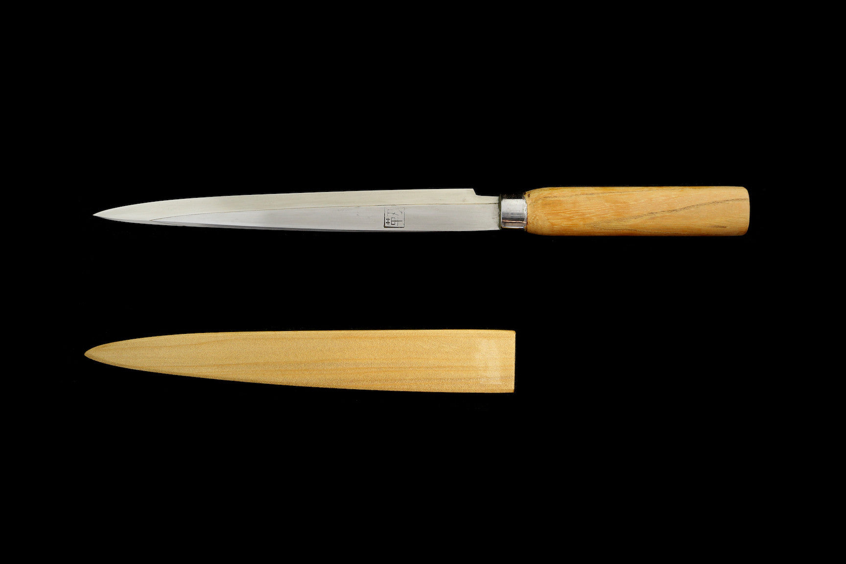Jin 210mm High Speed Steel Ko-Yanagiba with Saya P-51