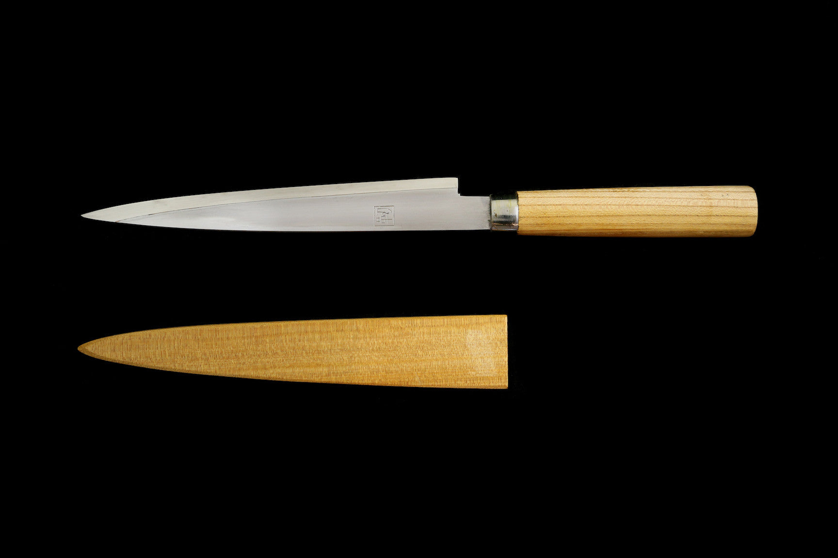 Jin 210mm High Speed Steel Ko-Yanagiba with Saya P-52