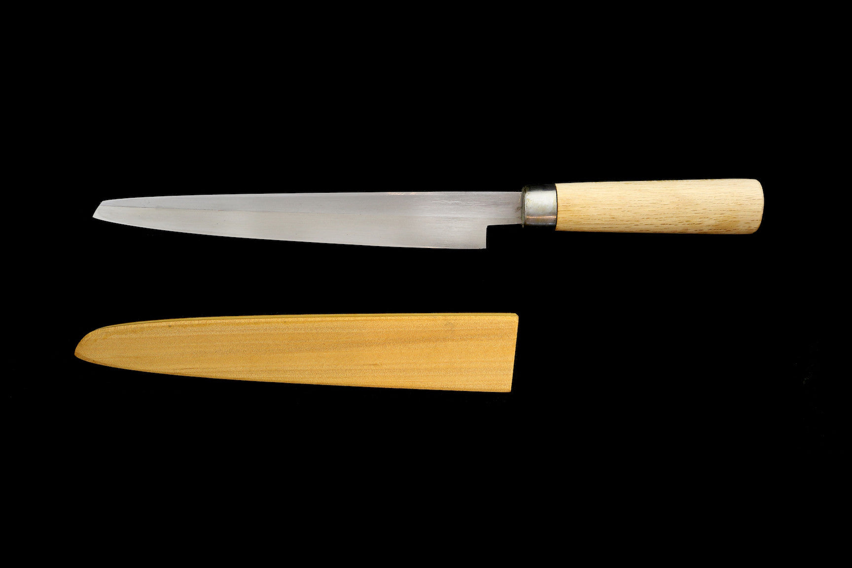 Jin 210mm High Speed Steel Ko-Kensaki Yanagiba with Saya P-53