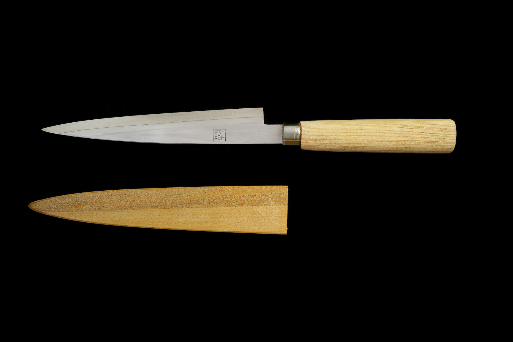 Jin 205mm High Speed Steel Ko-Yanagiba with Saya P-54
