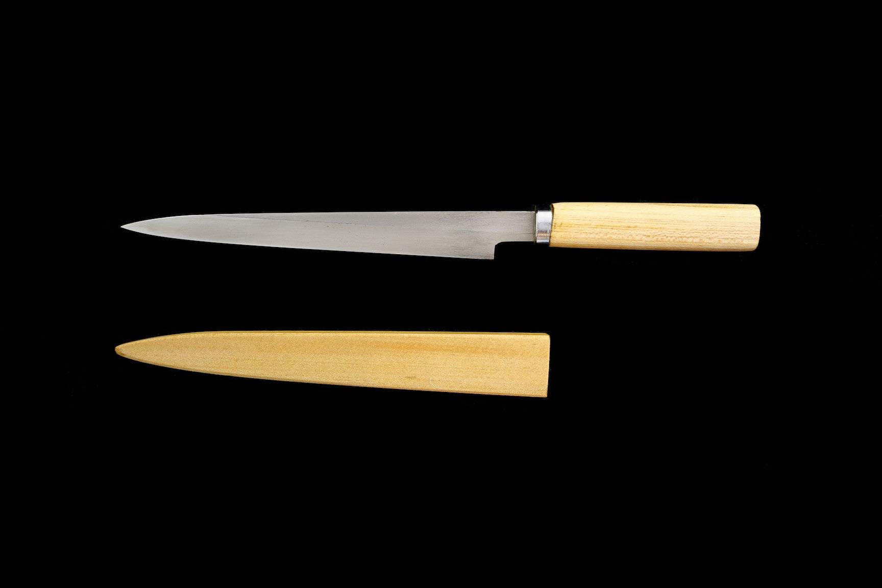 Jin 200mm High Speed Steel Ko-Yanagiba with Saya P-55