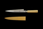 Jin 205mm High Speed Steel Ko-Yanagiba with Saya P-57