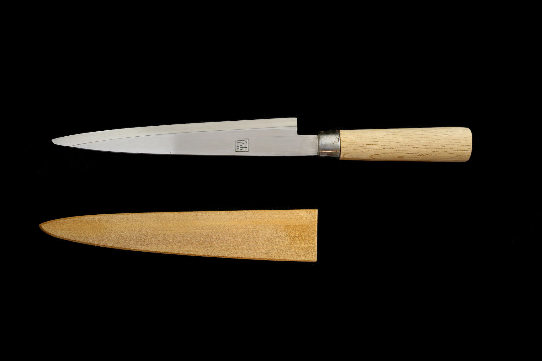 Jin 210mm High Speed Steel Ko-Yanagiba with Saya P-58