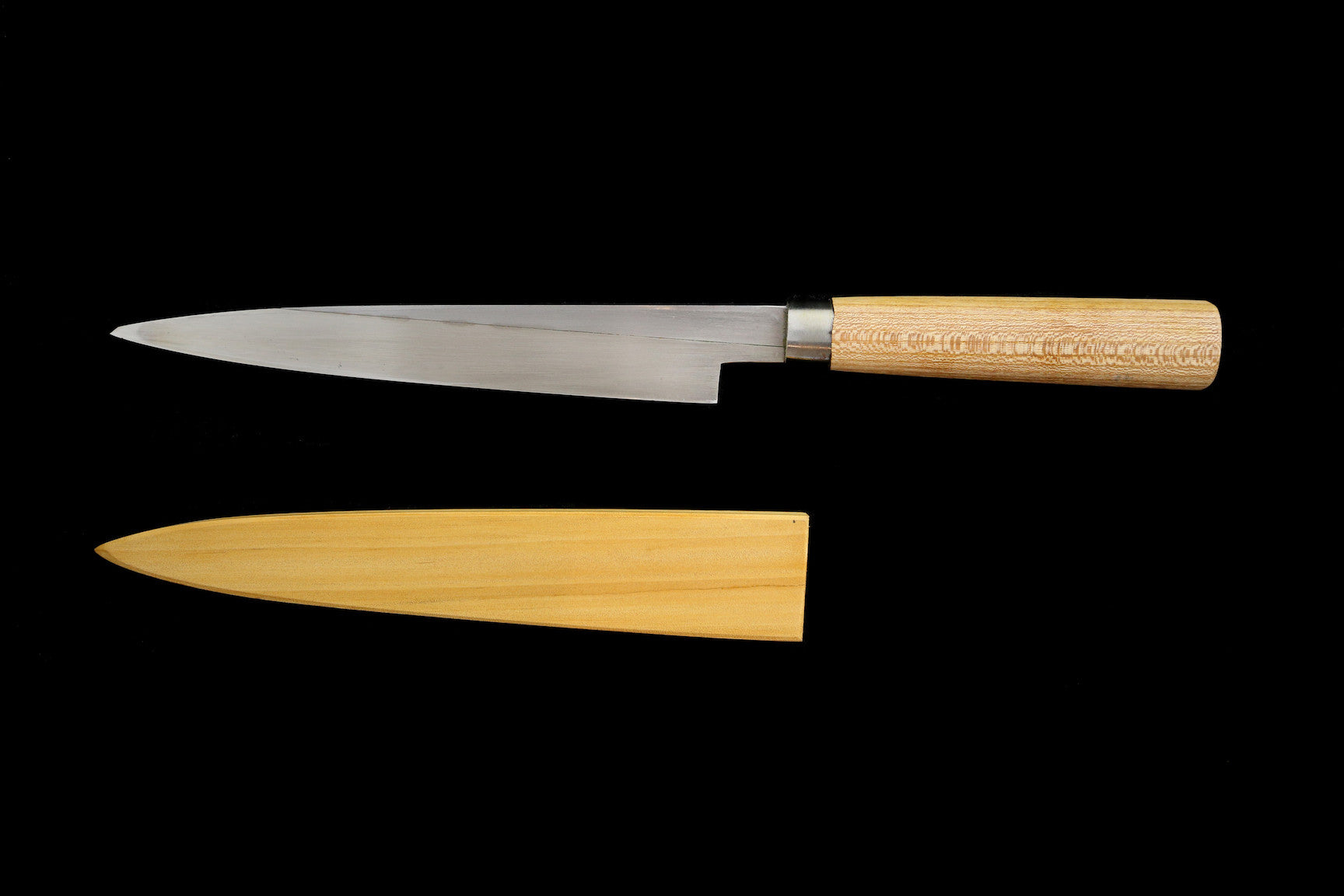 Jin 210mm High Speed Steel Ko-Yanagiba with Saya P-61