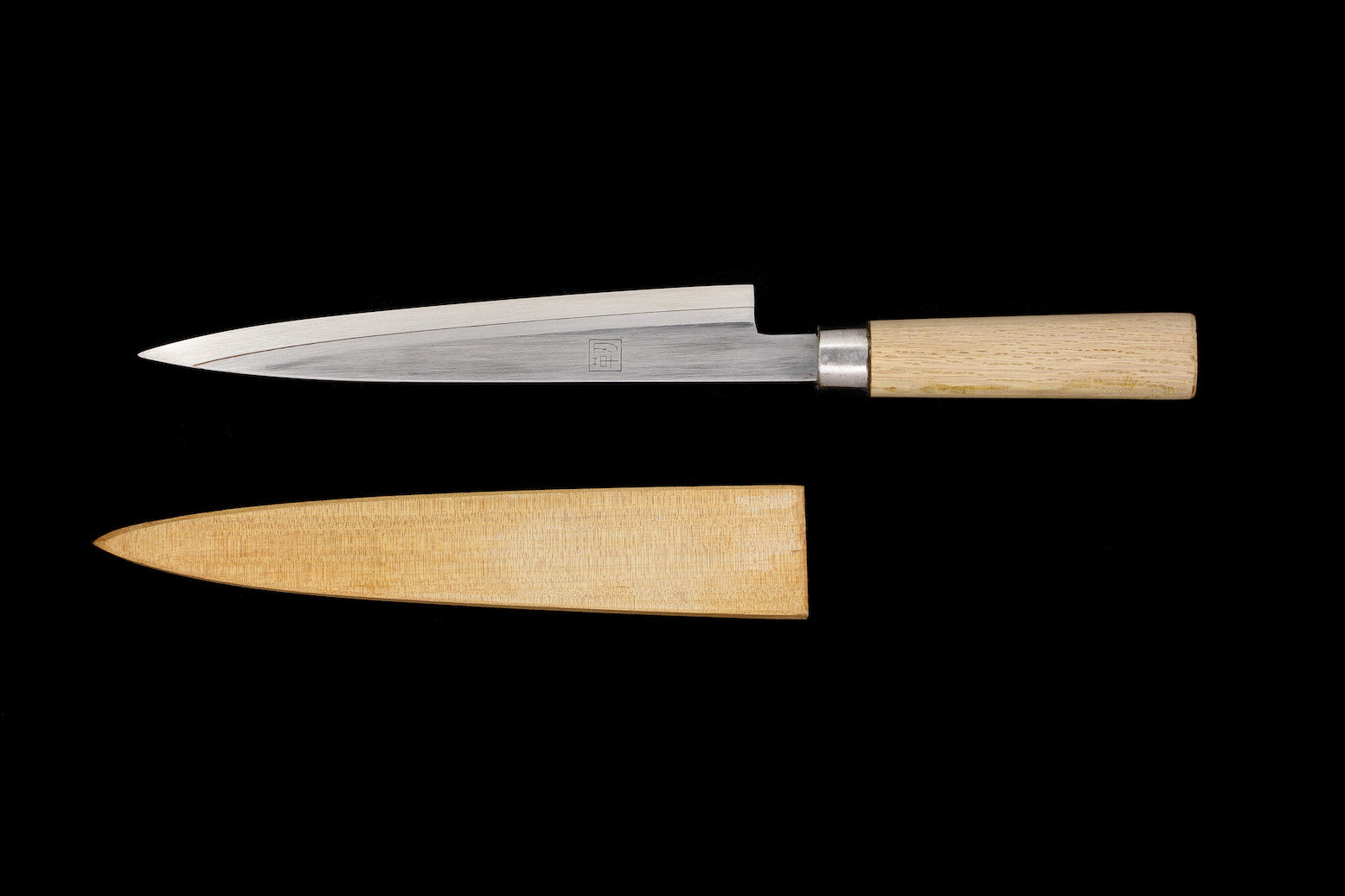 Jin 210mm High Speed Steel Ko-Yanagiba with Saya P-08
