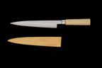 Jin 210mm High Speed Steel Ko-Yanagiba with Saya P-08