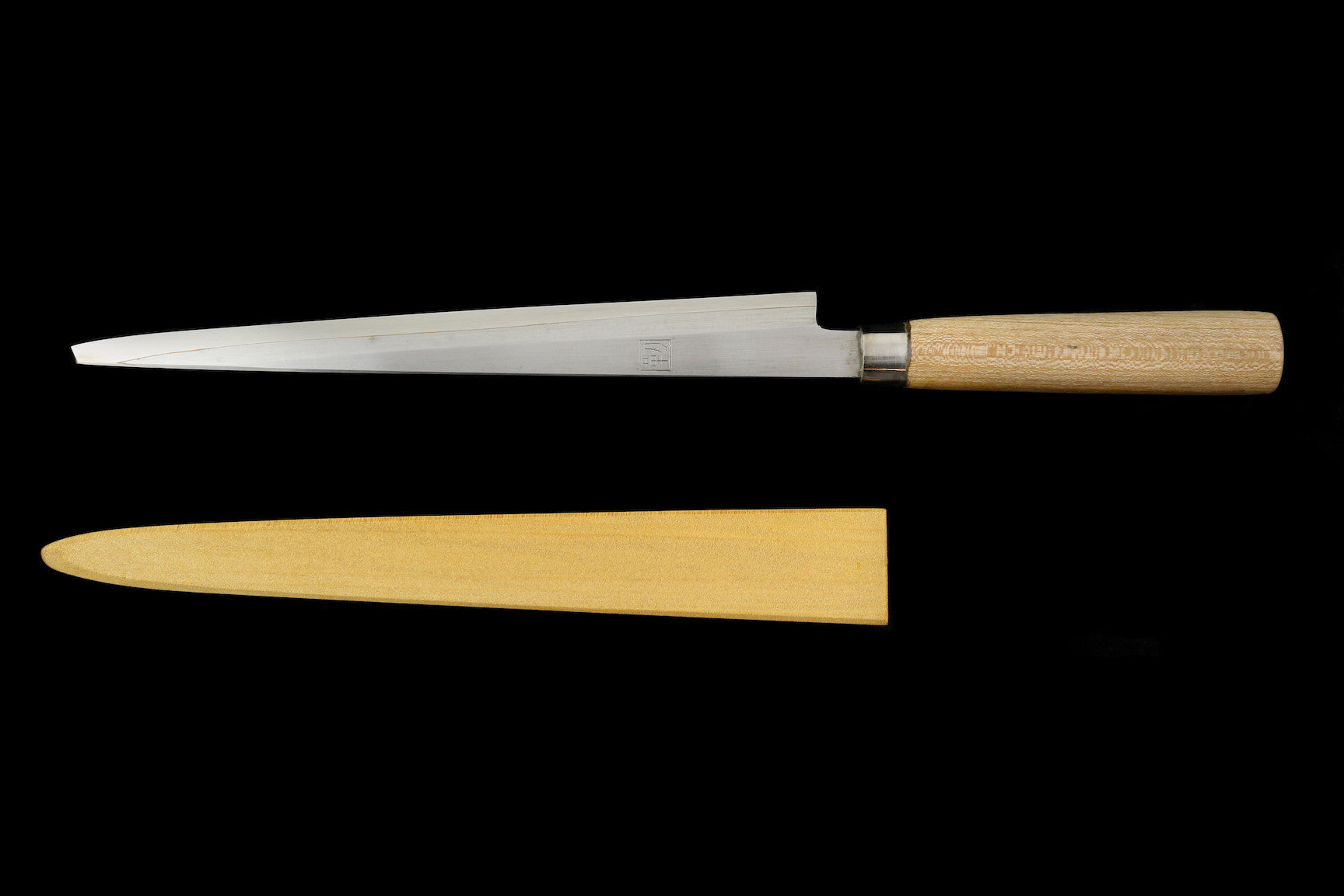 Jin 270mm High Speed Steel Sakimaru Yanagiba with Saya Y-01