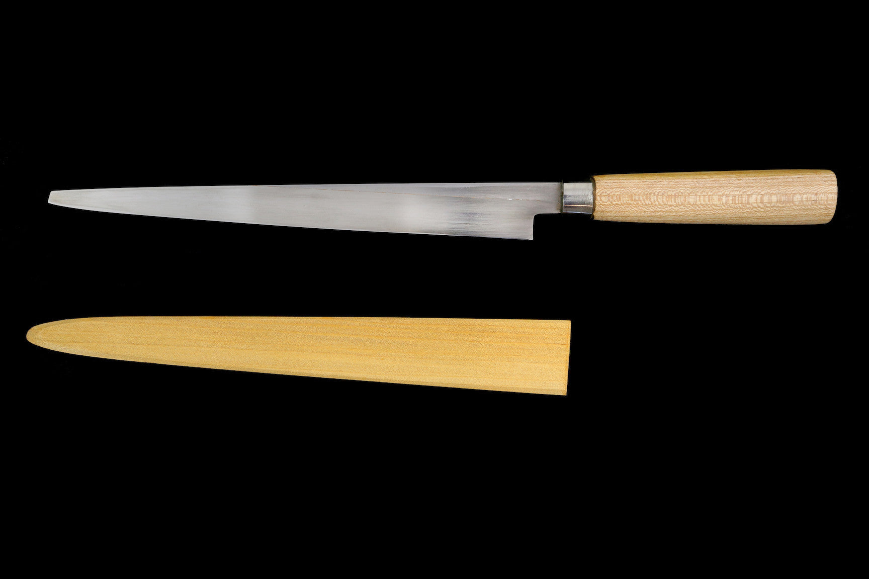 Jin 270mm High Speed Steel Sakimaru Yanagiba with Saya Y-01