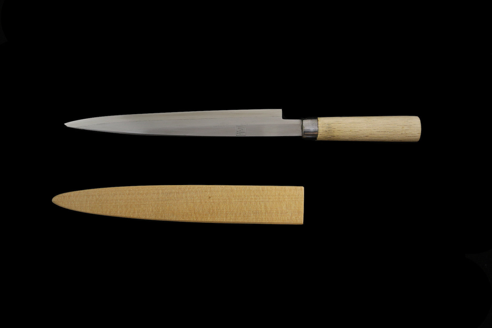 Jin 245mm High Speed Steel Yanagiba with Saya Y-03