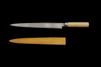 Jin 280mm High Speed Steel Yanagiba with Saya Y-04