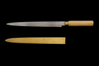 Jin 300mm High Speed Steel Yanagiba with Saya Y-06