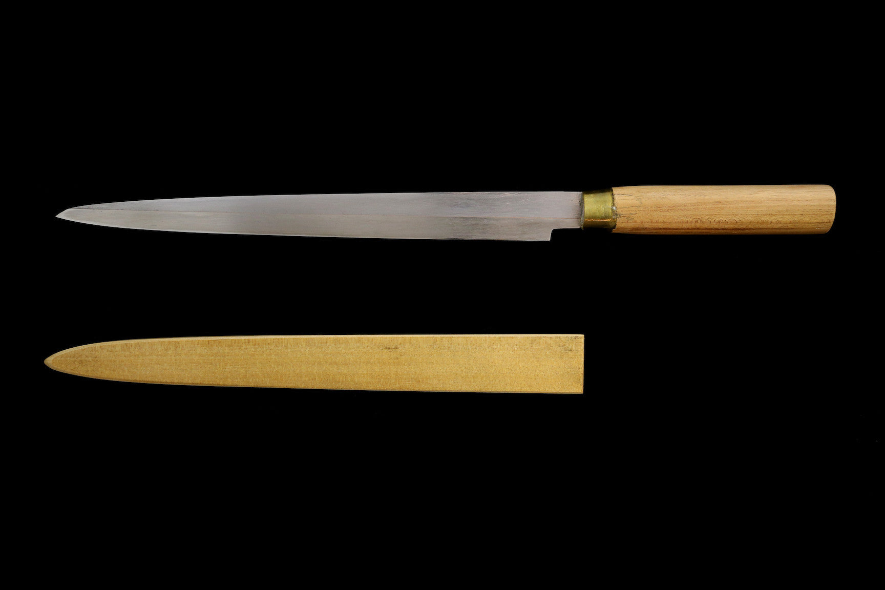 Jin 300mm High Speed Steel Yanagiba with Saya Y-06